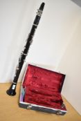 A Boosey & Hawkes regenct clarinet, in fitted case
