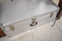 An aluminium trunk
