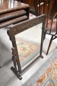 A vintage Priory style dressing table mirror