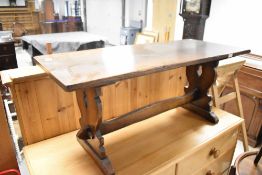 A period style coffee table, approx 107 x 36cm