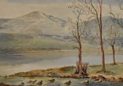 Local interest* W.H Dewhurst (British 20th century) two local scene watercolours, entitled 'From