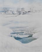 After Neil Simone (British b.1947) limited edition colour print entitled 'Upon clouds of snow' 722/