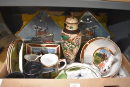 A selection of Golfing collections ceramics by Melvyn Buckley for Royal Worcester including a