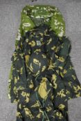 Special Air-Sea Services camouflage parka chest size 92cm, smock/jacket, trousers 76cm ans plasic