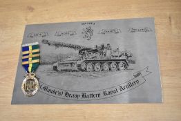 Efficiency Decoration EII officially dated 2000 with T.& A.V.R. Clasp and three further EII award