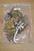 British Military Yeomanry and Corps cap and/or collar badges comprising samples to King's Own