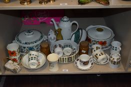A group of ceramic ware, to include Purbeck, Midwinter, Beswick, Meakin ect, ( 32 ).