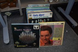 A box of records, to include classical, Elvis and more, approx 70