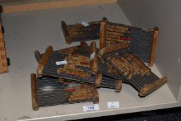 A group of 8 early 20th children's abacus's, ( 8 ).
