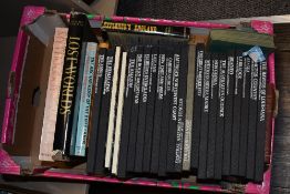 A box containing various travel and navel books, to include The Bayous of Louisiana, Explorer's