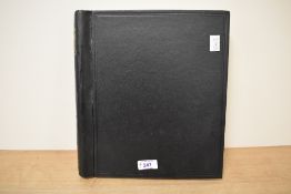 A folder containing various used stamps, to include Canada 39, Her Majesty the Queen Sixtieth