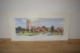 A Carriage Coloured Print, after Henry J Denham, S.M.A., S.G.A, Blythburgh, near Halesworth,