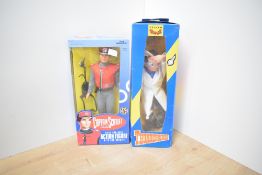 A 1992 Pelham Puppets Thunderbird string Puppet in original card display box along with a Vivid