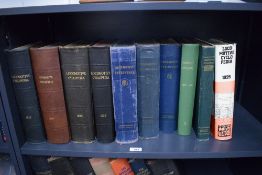 Nine Volumes, Simmons-Boardman, The Locomotive Cyclopedia (of American Practice), 1922 Sixth