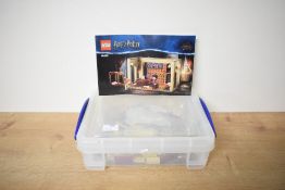 A Lego 40452 Set, Harry Potter Wizarding World, Hogwarts Gryffindor Dorms, been made up and in