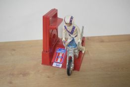 Ideal Evel Knivel King of the Stuntman, 1973 Newark N.J, Pat No 3886682 with rider, bike and plastic
