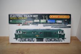 Two Hornby 00 Gauge Train Part Sets, R833, Diesel Freight and R541 Inter-City 125, all engines