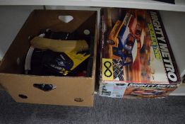Vintage Scalextric, Hornby C880 Mighty Metro Racing set in original box with internal packaging