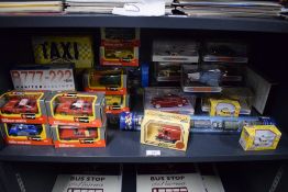 Modern Die-casts, Burago, Dinky by Matchbox 1:43, Classix 1:76 and similar, 27+ all boxed
