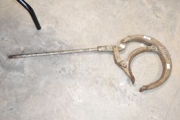 A Stenor tyre iron bead breaker