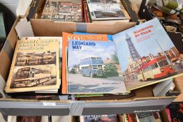 Two boxes of bus volumes