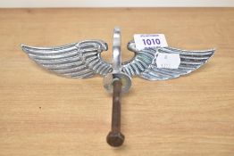 A Bentley car mascot