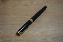A Waterman L'Etalon roller ball pen in Green Laque