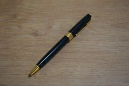 A Parker Sonnet ballpoint pen in Premier Green Laque
