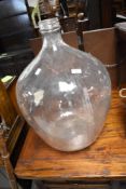 A glass carboy , height approx. 63cm