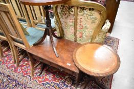 Three reproduction occasional tables