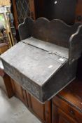A 19th Century bible box (af)