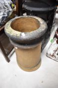 A traditional chimney pot of 'cannon' design