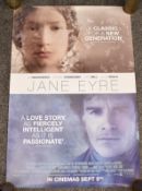 An original 2011 Jayne Ayre film/movie poster, Directed by Cary Fukunaga (Sin Nombre), Jane Eyre