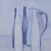 After Giorgio Morandi (Italian 1890-1964) colour print 'Still Life 1951', within wide white mount a