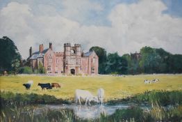 After William Heaton Cooper (British 1903-1995) colour print, Grasmere, within a card mount and