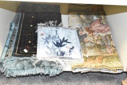 A selection of rugs and carpet squares etc.