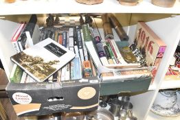 A vast collection various military WW1 and WW2 books, to include 1914-1918 Voices and Images of