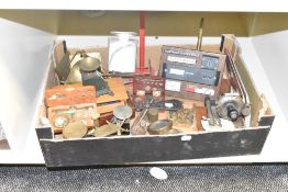 An electric kitchen scale demonstrator, sold together with various other scales, weights, measures