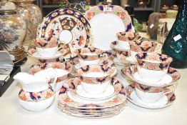 A Tuscan China part dinner/tea service, comprising thirty two pieces approximately etc.