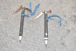 A pair of Limond special ice axes, L43cm