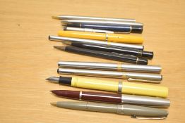 A box of various Fountain, Ballpoint, Rollerball and Propelling Pencils mainly spares and repairs,
