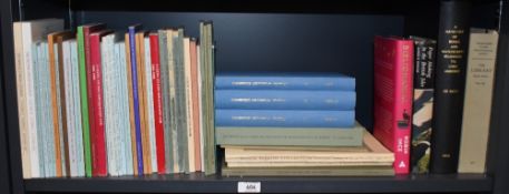Bibliography. A quantity of periodicals, journals, and reference works. (quantity)