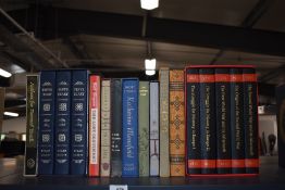 Folio Society. A miscellaneous selection. Fiction and Non-Fiction. All in slipcases. (17)