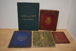 Lake District. Illustrated and Musical works. See images for titles. (5)