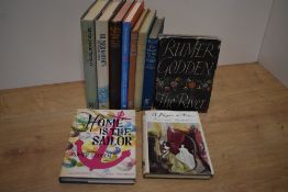 Literature. Rumer Godden. A selection, includes: A Fugue in Time (1945, 1st), in dust jacket; The