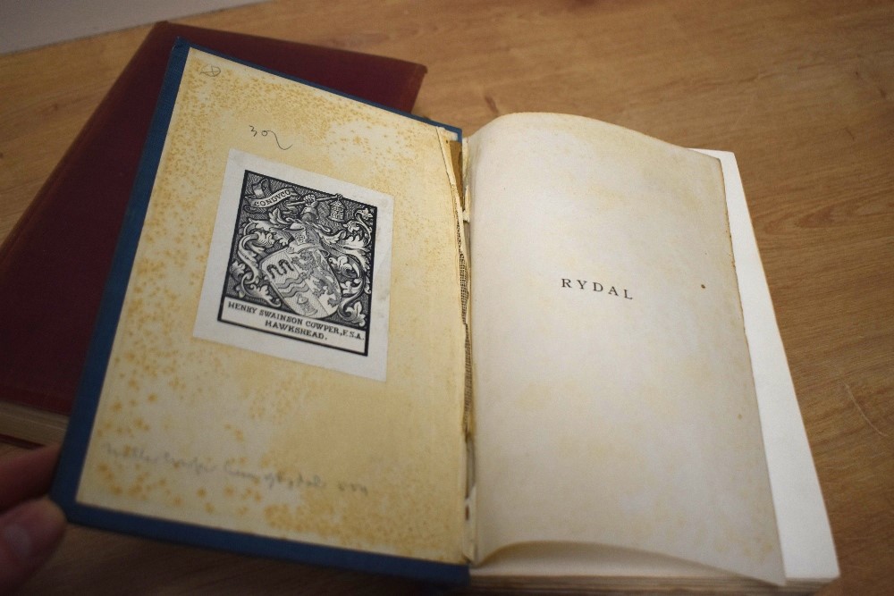 Local History. Cowper, Henry Swainson - Hawkshead: Its History, Archaeology, Industries, Folklore, - Image 3 of 3