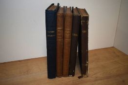 Local History. Bound volumes of Parish magazines. Egton-cum-Newland. Dates: 1892-1900, 1902, 1903,