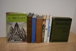 Mountaineering. Includes: Edwards, Amelia B. - Untrodden Peaks and Unfrequented Valleys. London: