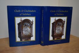 Horology. Snell, Michael - Clocks and Clockmakers of Salisbury. Hobnob Press: 1986. 1st edition. Two
