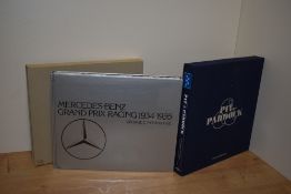Motoring. Two titles: Monkhouse, George C. - Mercedes-Benz Grand Prix Racing 1934-1955. White